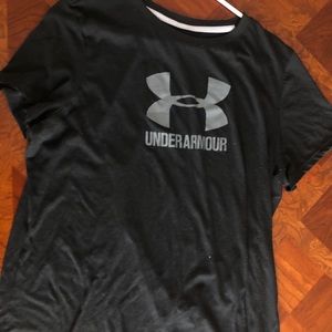 Black Under Armour Tee